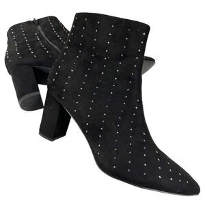 H by Halston Tokyo Women’s Side Zip-up Jeweled Booties